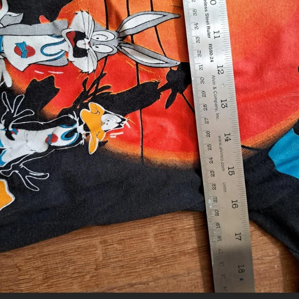 Vintage 1996 Space Jam T-shirt Double Sided